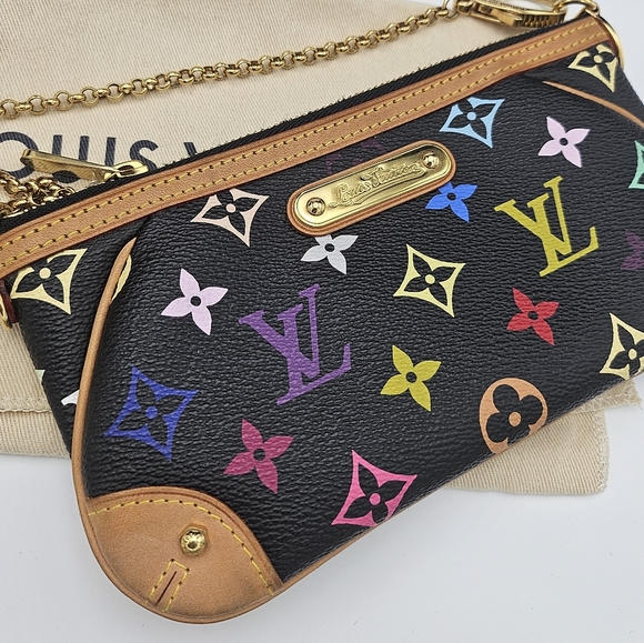 Authentic Louis Vuitton Milla MM multicolor in Excellent preowned condition - Picture 13 of 17